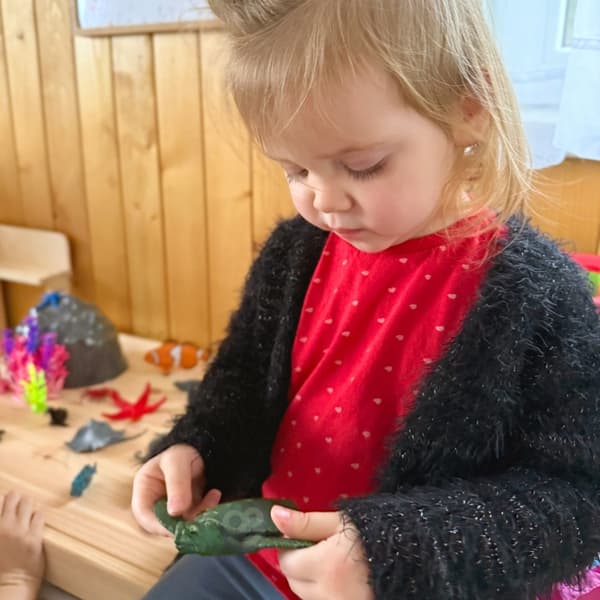 WOOPIE Set med Havsdjursfigurer, 33 delar
