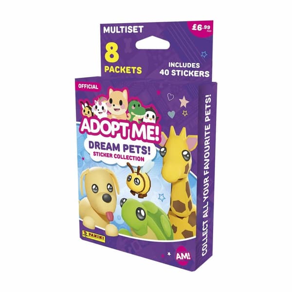 Pack of stickers Panini ¡Adoptame! Roblox