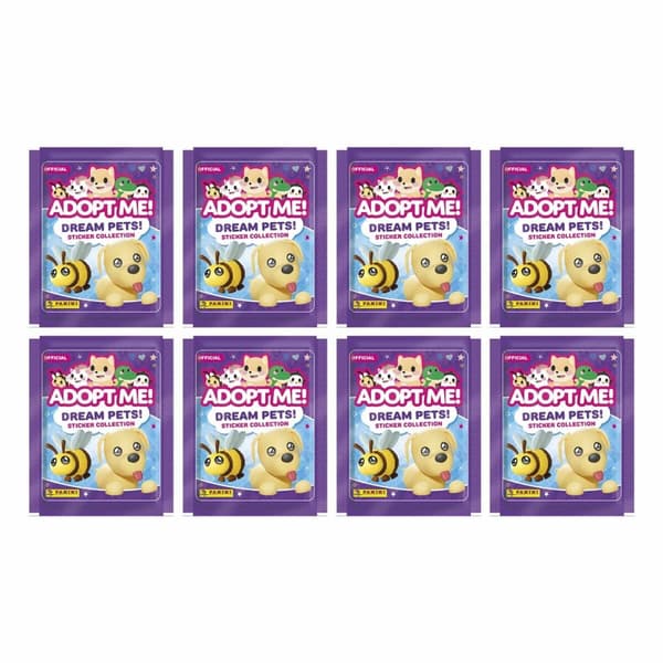 Pack of stickers Panini ¡Adoptame! Roblox