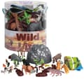 Miniatyrbillede 1 af 7: WOOPIE Safari dyrefigursæt – 34 dele