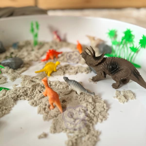 WOOPIE sæt med dinosaurfigurer, 40 dele