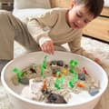 Miniatyrbillede 5 af 11: WOOPIE sæt med dinosaurfigurer, 40 dele
