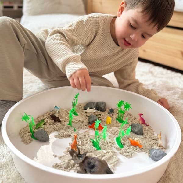 WOOPIE sæt med dinosaurfigurer, 40 dele