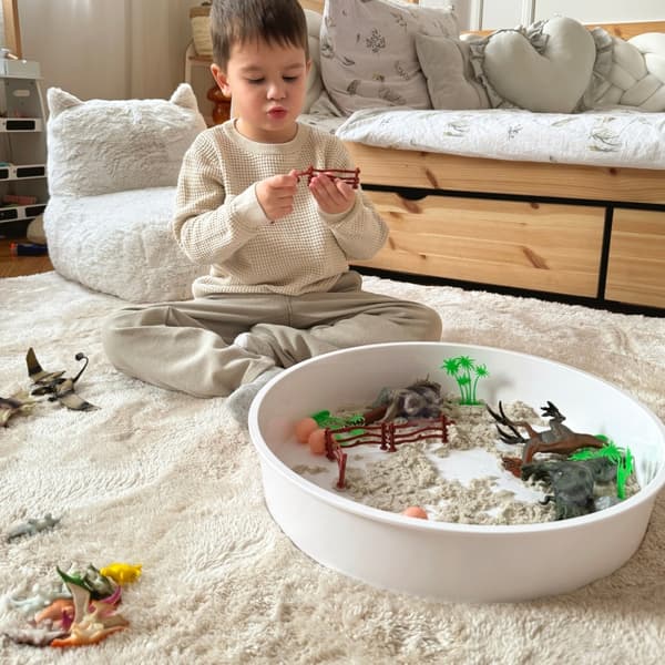 WOOPIE sæt med dinosaurfigurer, 40 dele