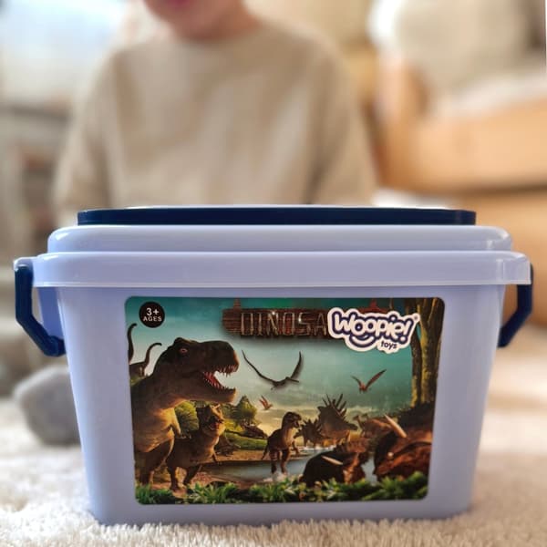 WOOPIE sæt med dinosaurfigurer, 40 dele