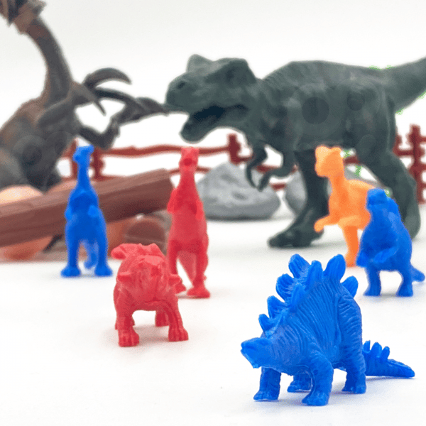 WOOPIE sæt med dinosaurfigurer, 40 dele