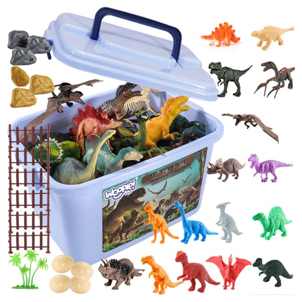 WOOPIE sæt med dinosaurfigurer, 40 dele