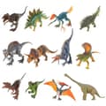 Miniatyrbillede 2 af 7: WOOPIE Stort sæt dinosaurer XXL figurer + tæppe "Forhistorisk verden"