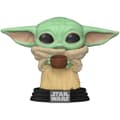 Miniatyrbild 2 av 3: Funko Pop! Star Wars: Mandalorian - Barn med kopp - Grön - Barn - Pop!- USED