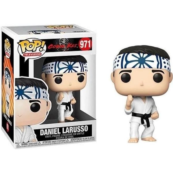 Statyett COBRA KAI - Bobble Head POP N° 971 - Daniel LaRusso- USED
