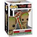 Miniatyrbild 1 av 2: Funko Pop Marvel The Guardians of the Galaxy Holiday Groot 1105 figur- USED