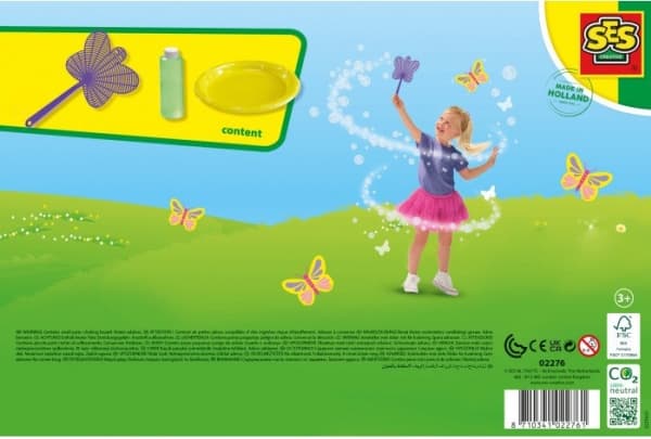 ses creative SES såpbubblor Fjäril 02276 22761