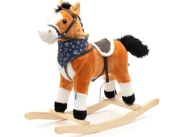 Baby Mix 46441 BRONZE RUNNING HORSE WITH MELODY ja rintareppu