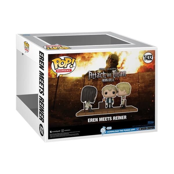 Funko Pop! Moment: Attack on Titan Final Season - Eren möter Reiner- USED