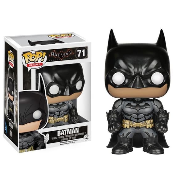 Funko Pop! DC Comics - Batman Arkham Knight: Batman - 10 cm - Officiellt licensierad- USED