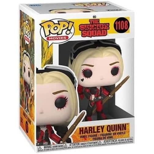 Figurine Funko Pop! Movies : TSS - Harley Quinn (Bodysuit)- USED