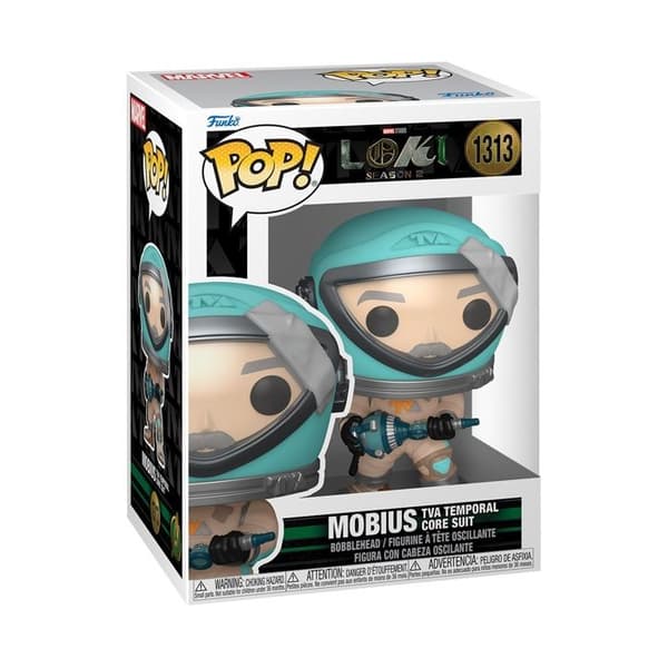 Funko Pop! Marvel: Loki Säsong 2 - Mobius (TVA Temporal Core Suit)- USED