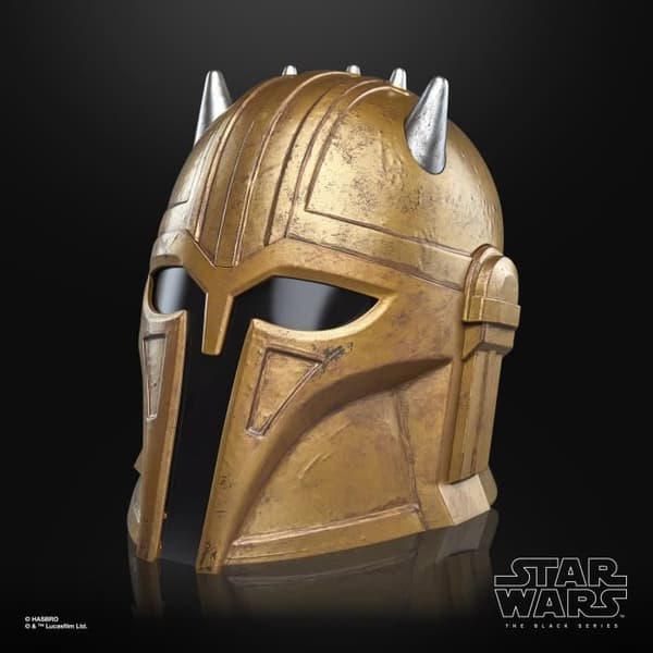 Premium elektronisk hjälm, cosplay-artikel, Star Wars The Black Series The Armorer