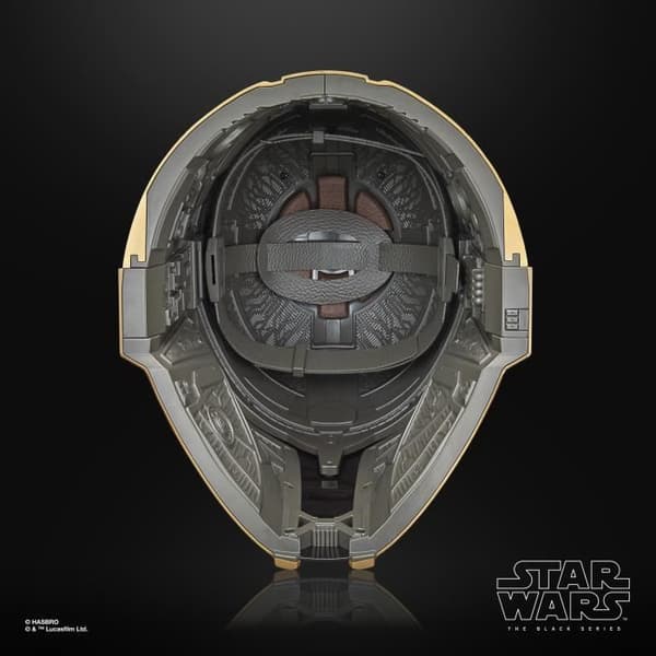 Premium elektronisk hjälm, cosplay-artikel, Star Wars The Black Series The Armorer