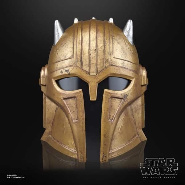 Premium elektronisk hjälm, cosplay-artikel, Star Wars The Black Series The Armorer