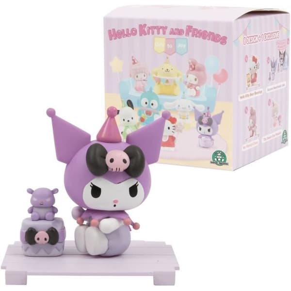 Figur + tillbehör - GPTOYS - HELLO KITTY - HKT36 - Ode to Joy-serien - Slumpmässig modell - 6,5 cm - Från 3 år