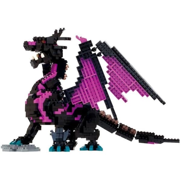 Klossfigur - BANDAI - NANOBLOCK - Dragon Deluxe - 960 bitar