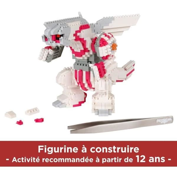 Klossfigur - BANDAI - NANOBLOCK - Pokémon - Palkia - 1050 bitar