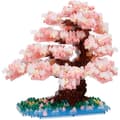 Miniatyrbild 1 av 3: Klossbyggd figur - BANDAI - NANOBLOCK - Deluxe Körsbärsblom - 990 bitar