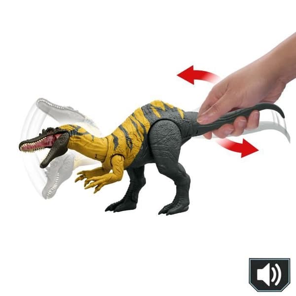 Jurassic World - Ceratosuchops Våldsamt Rytande Figur - JCL66