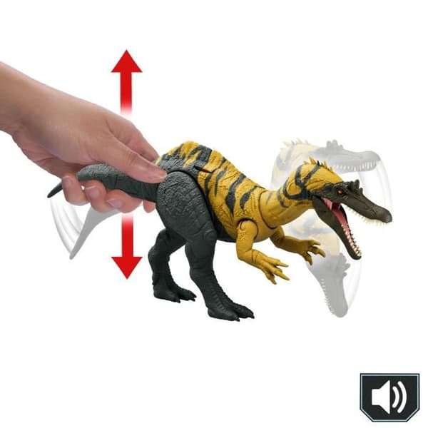 Jurassic World - Ceratosuchops Våldsamt Rytande Figur - JCL66