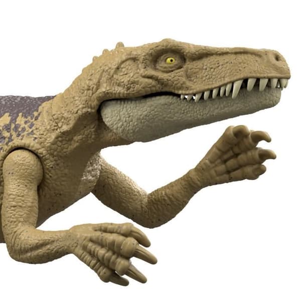 Jurassic World - Överraskningsattack - Ledad dinosauriefigur - JGB77