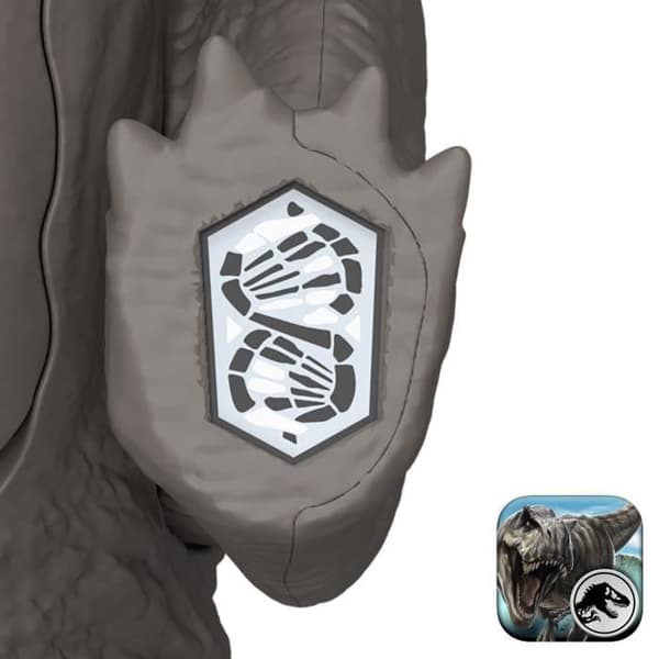 Jurassic World - Nasutoceratops - Ledad figur med attack och ljud - JGC81