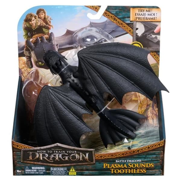SPIN MASTER LJUDDRAKEFIGURIN 25 CM KROKMOU Drakar Film