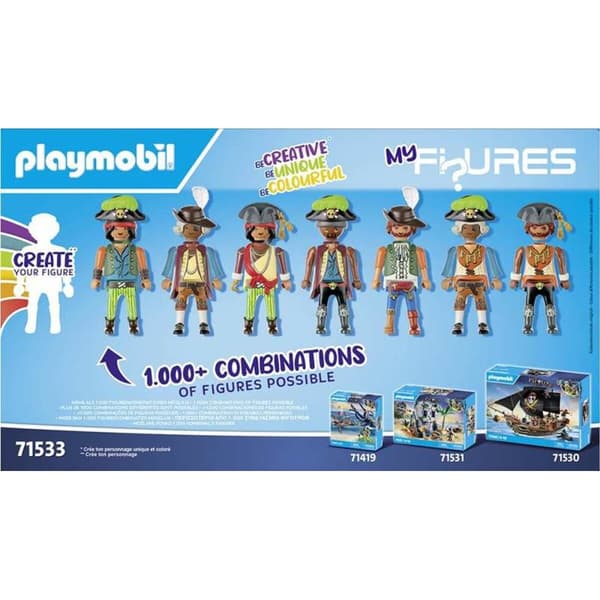 Playset Playmobil Pirates 71533 83 Dele