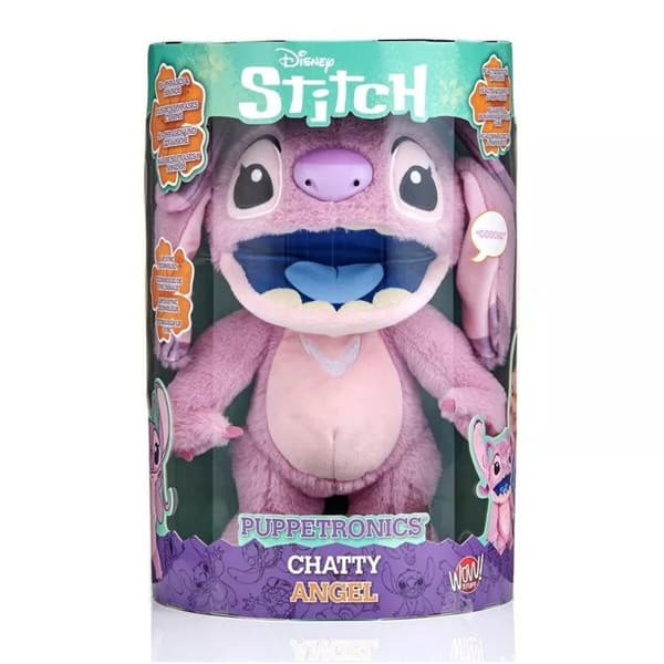 Interaktive Kæledyr Stitch Real FX Chatty Angel (DIS-1026-01)