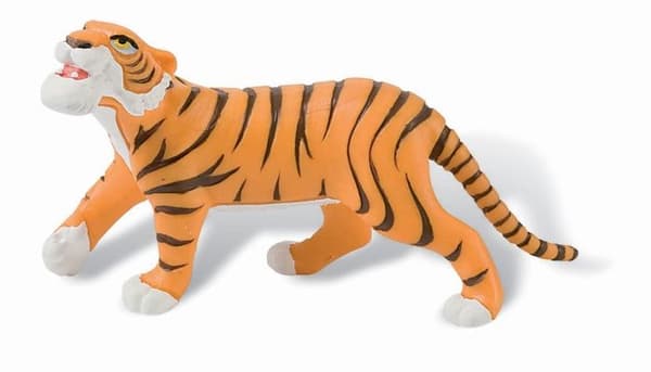 Shere Khan Figur 8 cm - Djungelboken - BULLYLAND - Orange - Blandat - Från 3 år