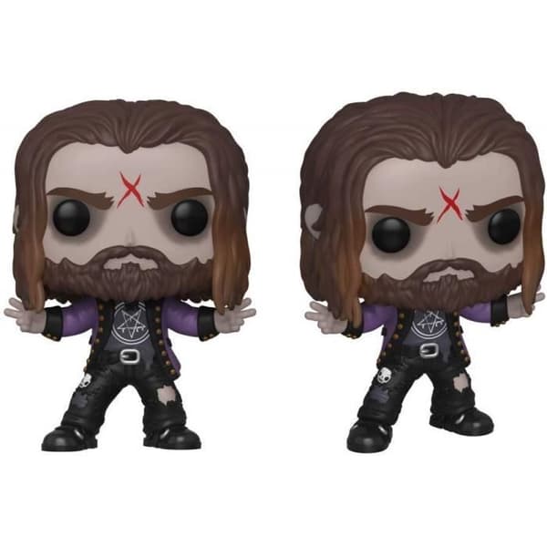 Figurine POP! Rocks - FUNKO - Rob Zombie - 9 cm - Svart - Vuxen