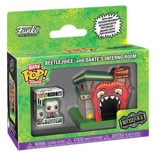 Figurine Funko Bitty Pop! Town - Beetlejuice - Dantes