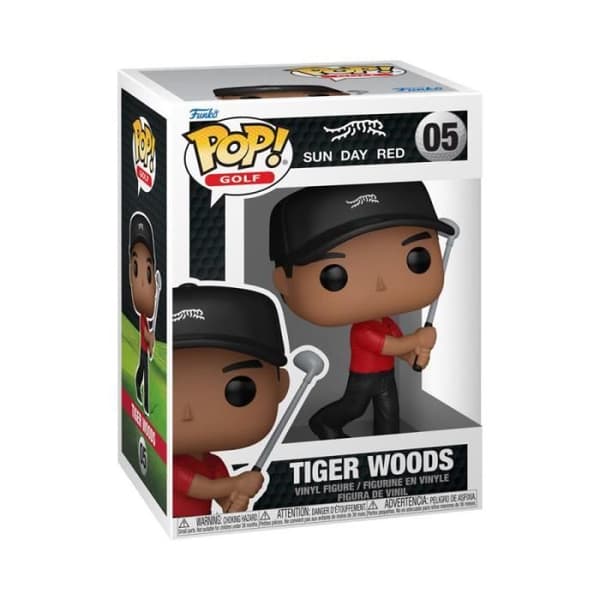 Figurine Funko Pop Golf Tiger Woods Sving