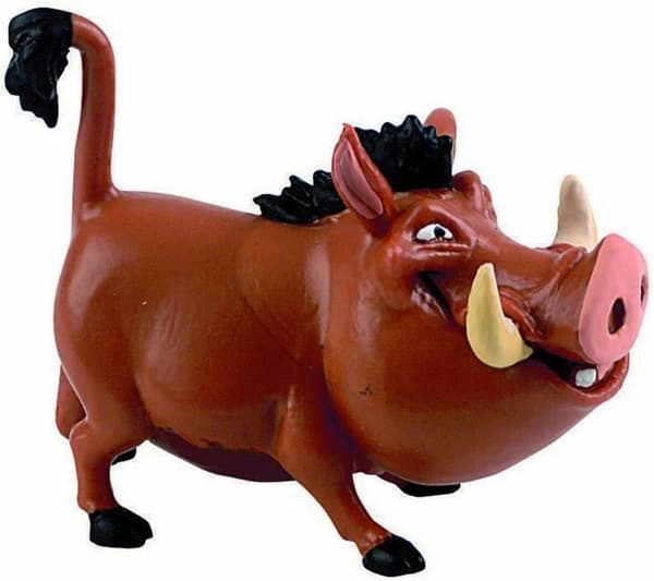 Lejonkungen - Pumbaa figur