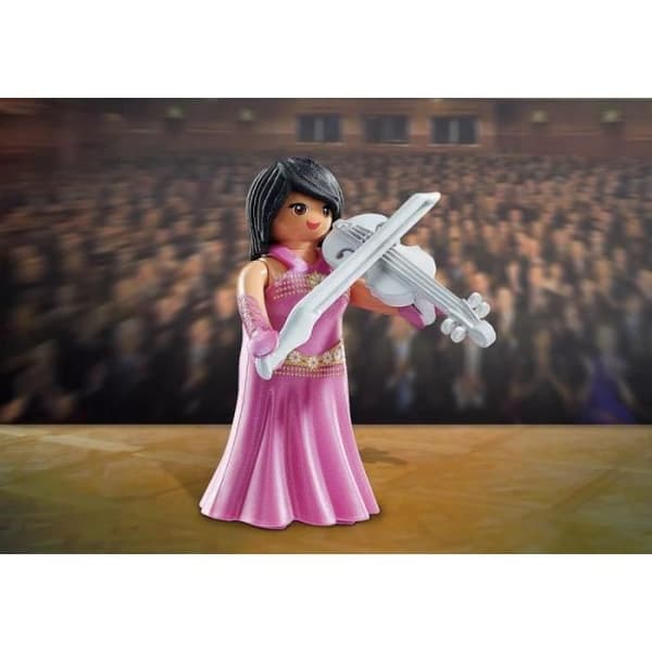 PLAYMOBIL - 71198 - Violinist - Ålder 4 år - Färg Vit - Publiktyp Barn - Blandat kön