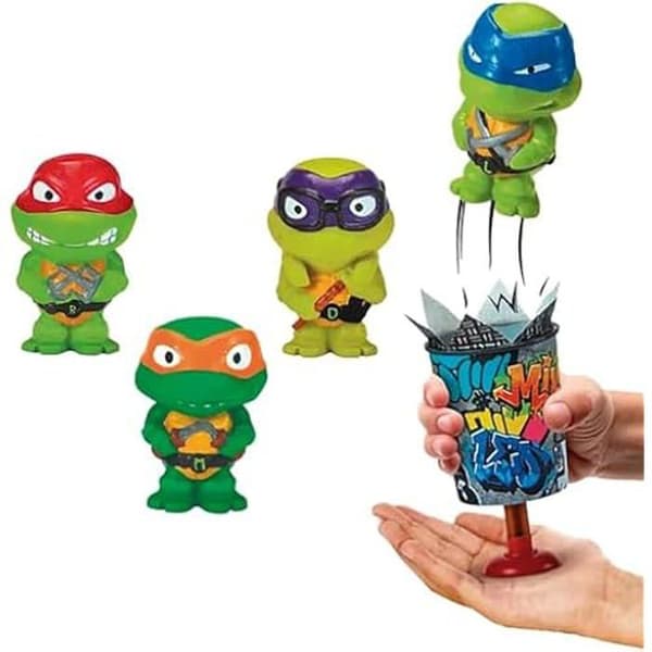Figurin - Famosa - TU831000 - Ninja Turtles - Flerfärgad - 4 tecken - 4 år och äldre