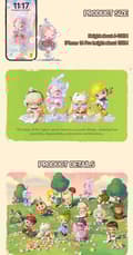 Miniatyrbillede 11 af 11: POP MART Hand in Hand Series Figurer 1PC/12PCS POPMART Blind Box Figur