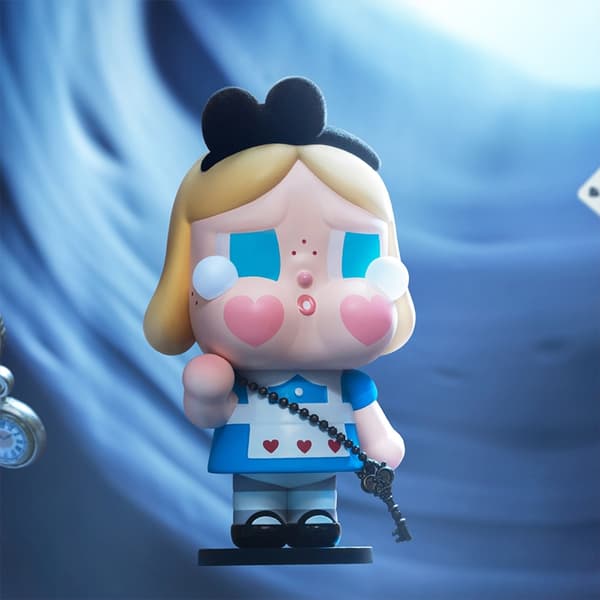 POP MART CRYBABY Crying Again -sarjan hahmot Mystery Box 1 kpl/12 kpl POPMART Blind Box -figuuri