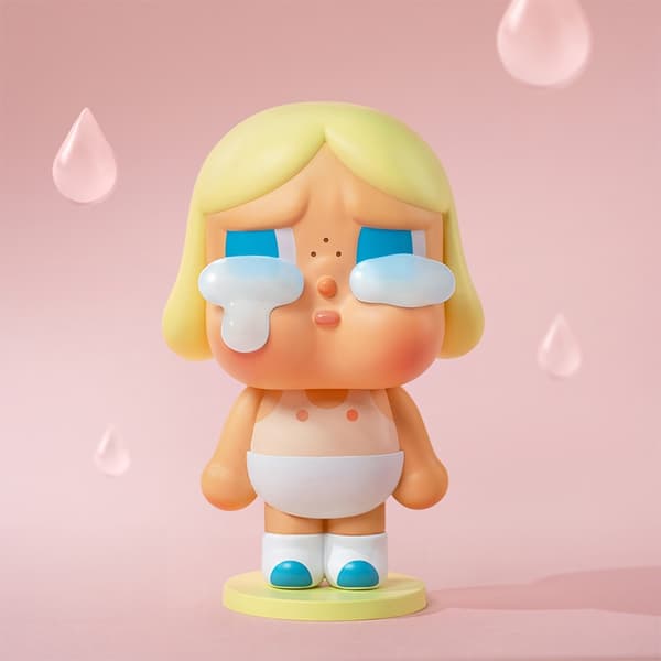 POP MART CRYBABY Crying Again -sarjan hahmot Mystery Box 1 kpl/12 kpl POPMART Blind Box -figuuri