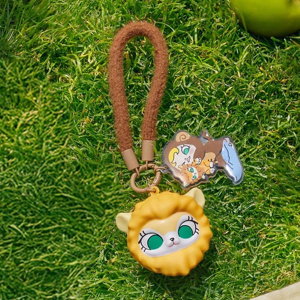 POP MART THE MONSTERS Baby Molly & Baby Tabby -sarjan nipistysriipusverholaatikko 1 kpl/6 kpl
