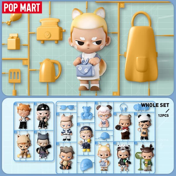 POP MART KUBO 24/7 YOU -sarjan figuurit 1kpl/12kpl Blind Box POPMART