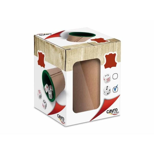 Shaker med pokertärningar Cayro