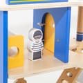 Miniatyrbillede 4 af 10: VIGA politistation i træ med politibiler, 3 etager, 14 dele