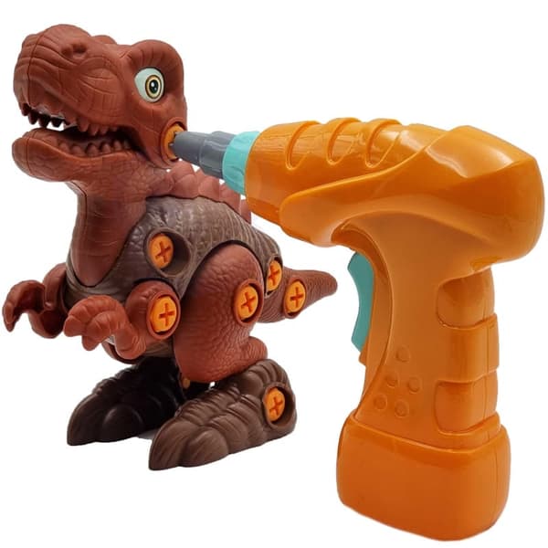 WOOPIE Påskruet dinosaur borsæt – 31 stykker chokolade